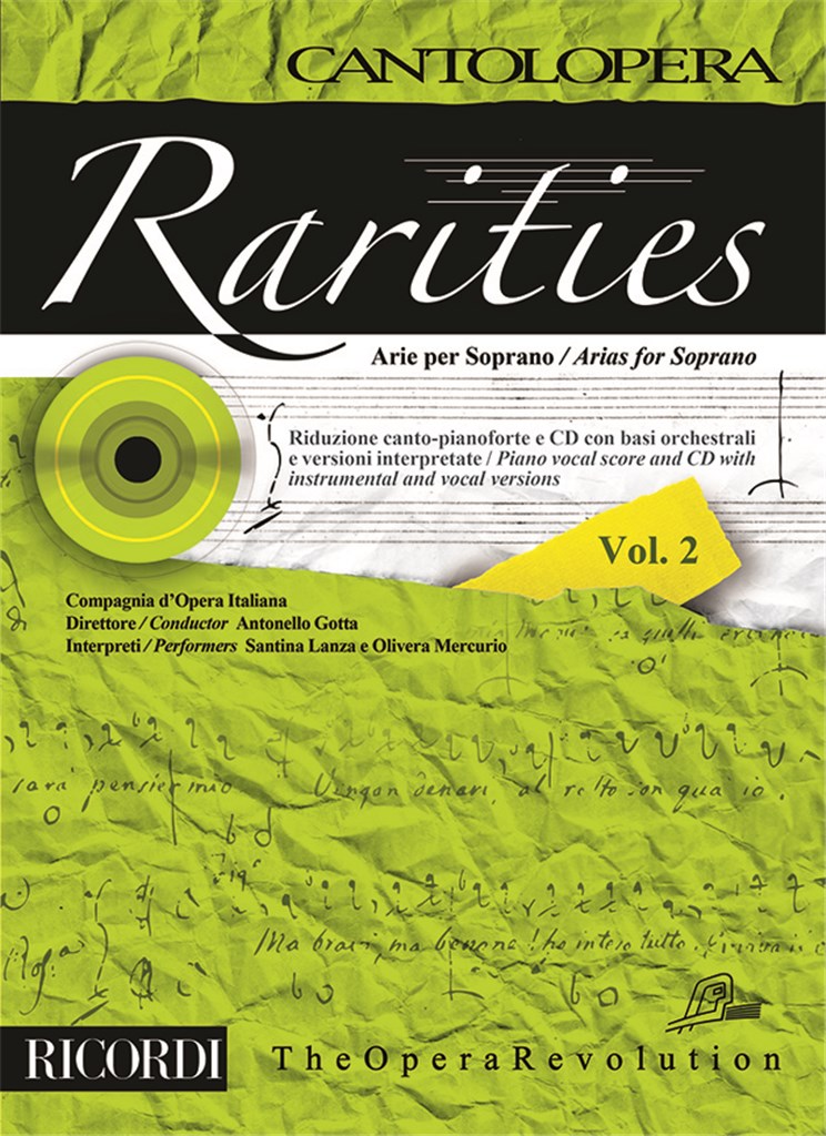 Cantolopera: Rarities - Arie Per Soprano Vol. 2